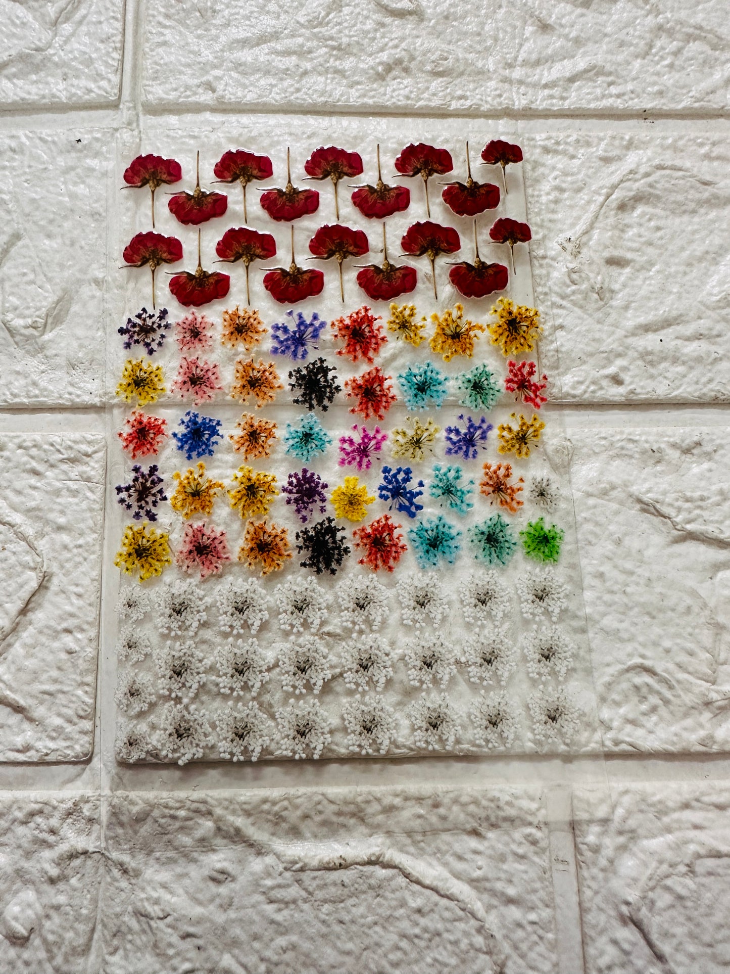 Mix Flowers UV dtf stickers