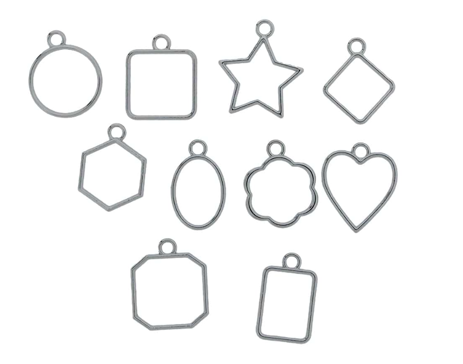 10 In 1 Small Bezels Set Silver
