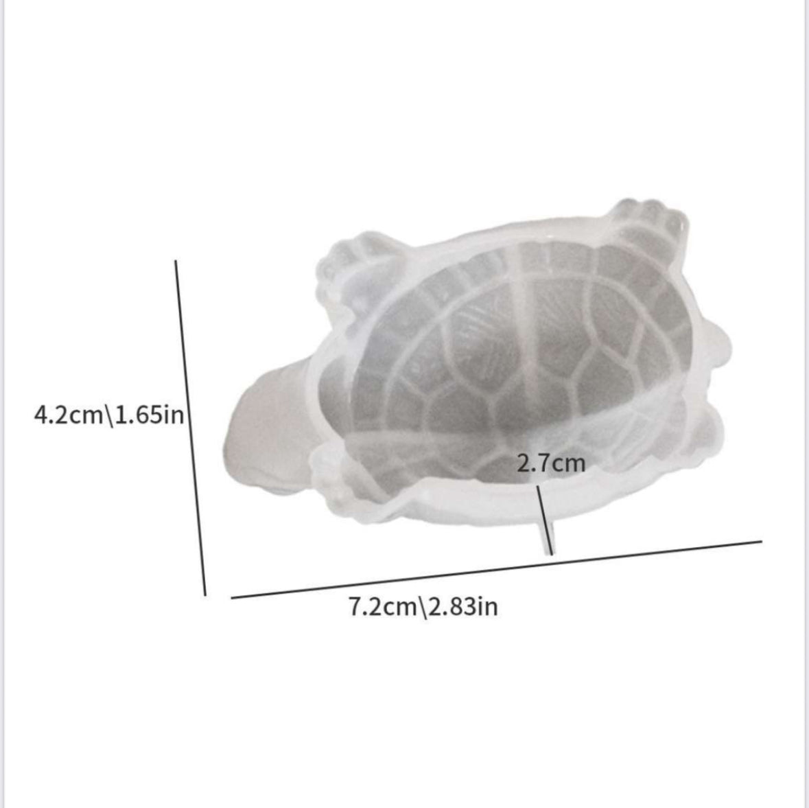 Small Turtle Mold