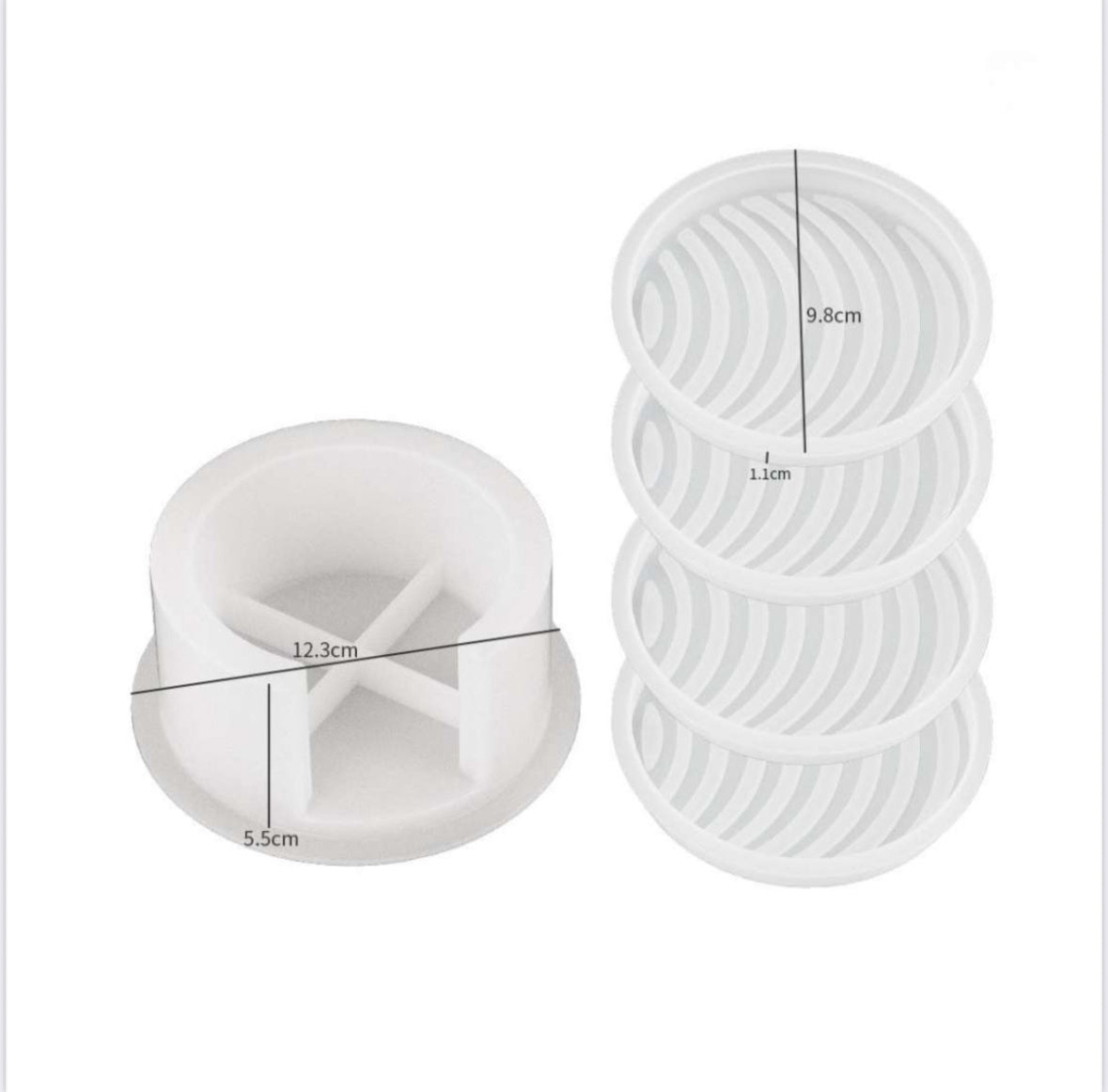 Coaster with Stand