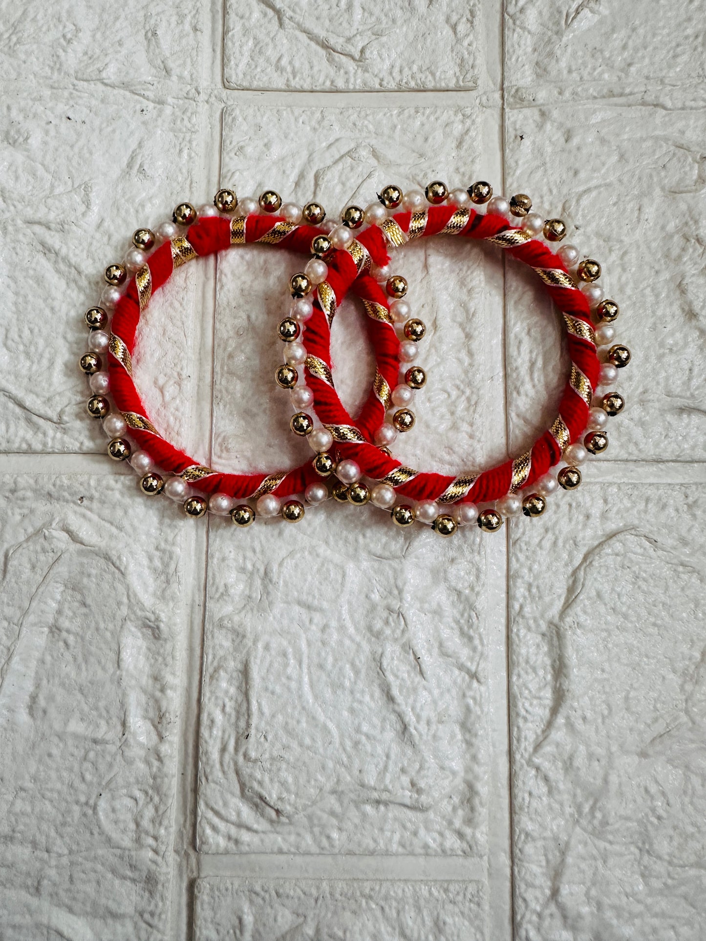 Decorative Subh labh ring 3”