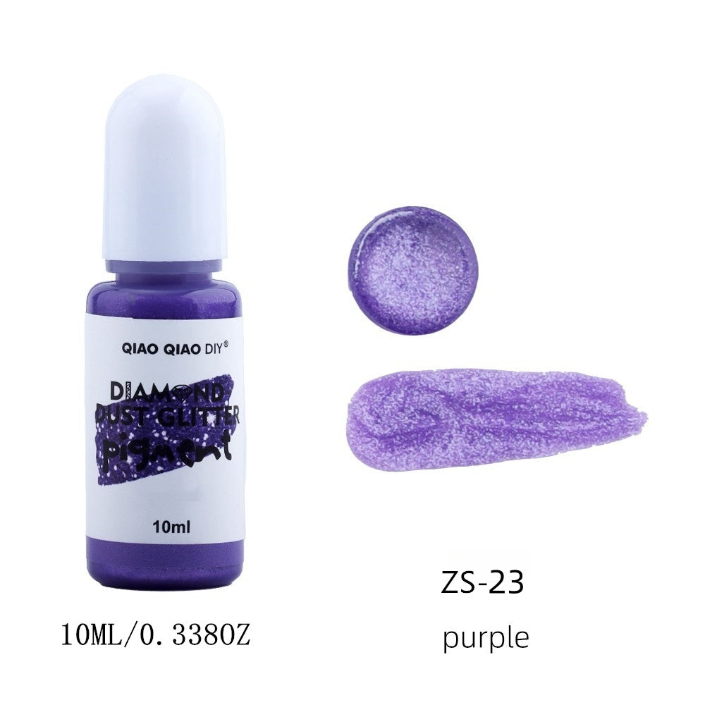 Purple Diamond dust glitter