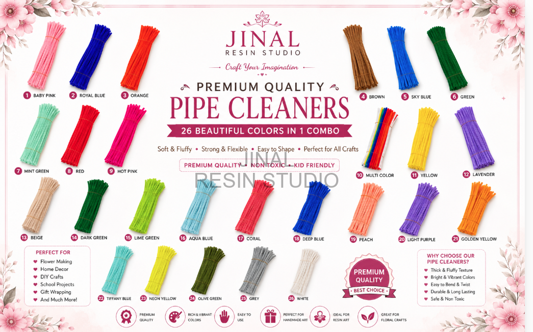 26 in 1 Premium Quality Pipe Cleaners