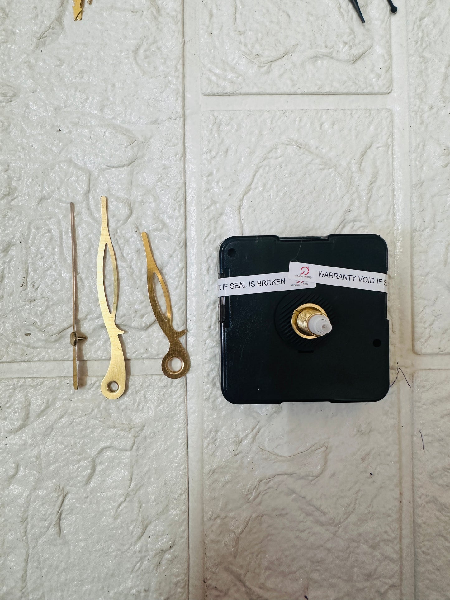 Clock Hands + Machine
