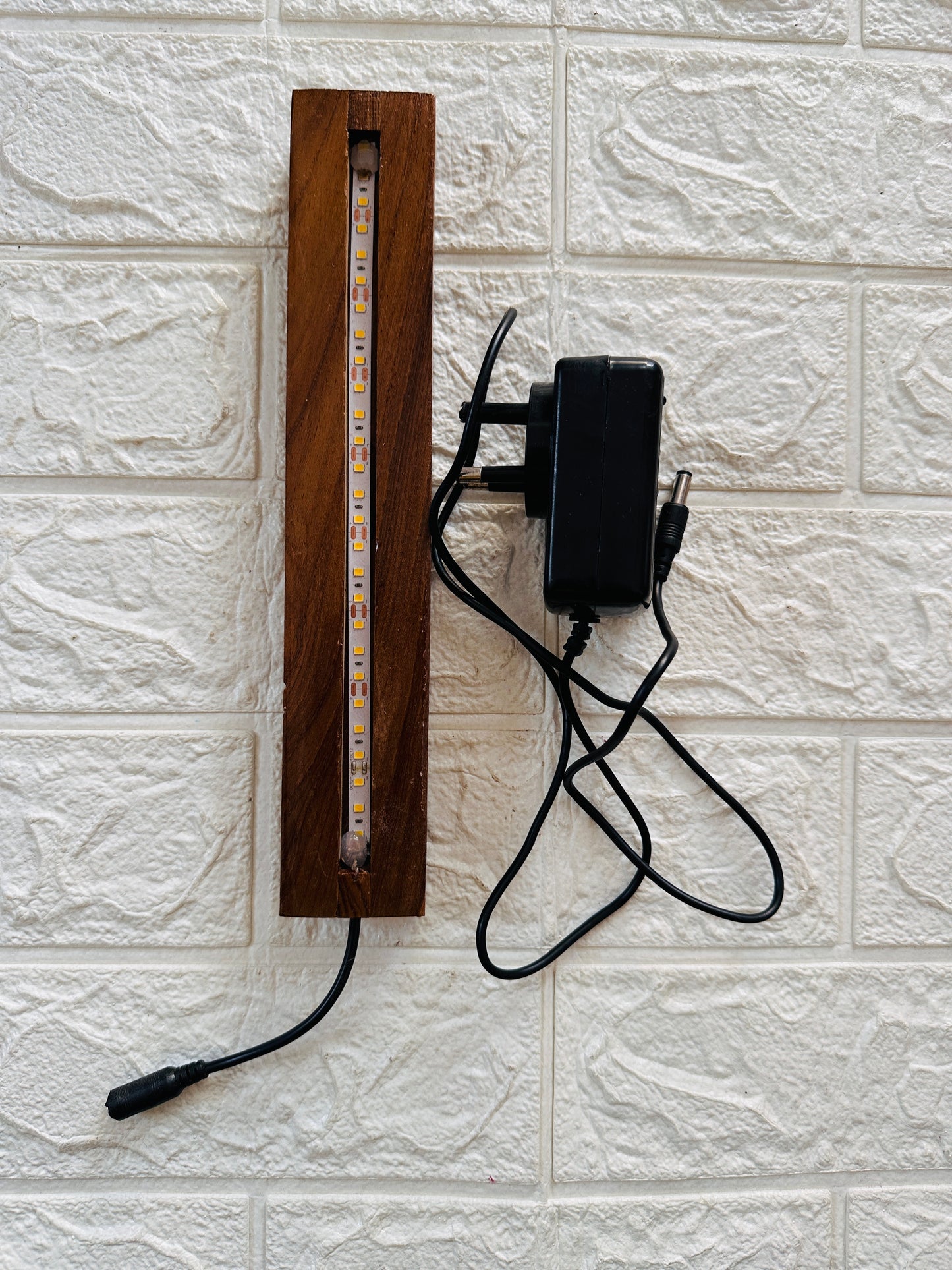 Teak Wood Led Stand