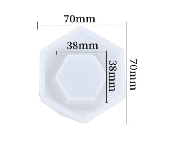 6-Corner Flower Pot & Tea Light Candle Holder Mould