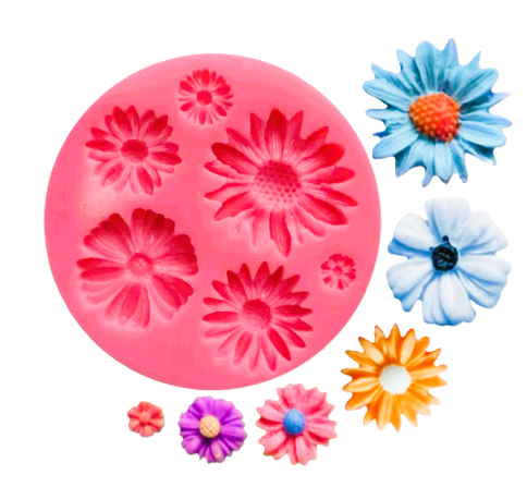 6 FLOWER MOULD
