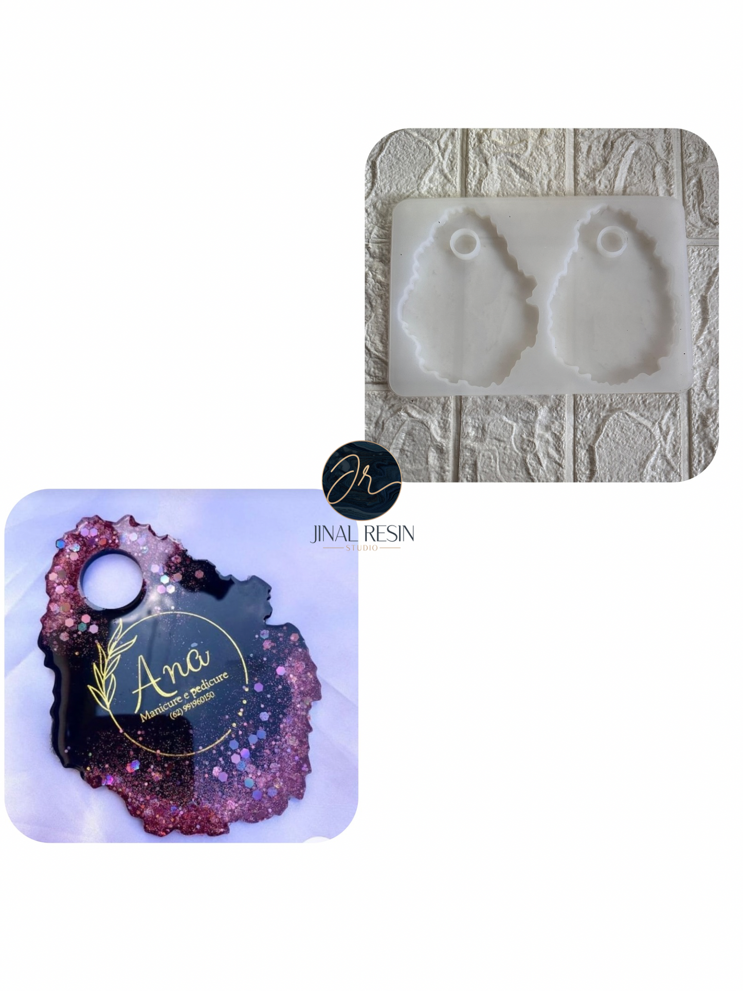 Makeup Pallate Mould Resin