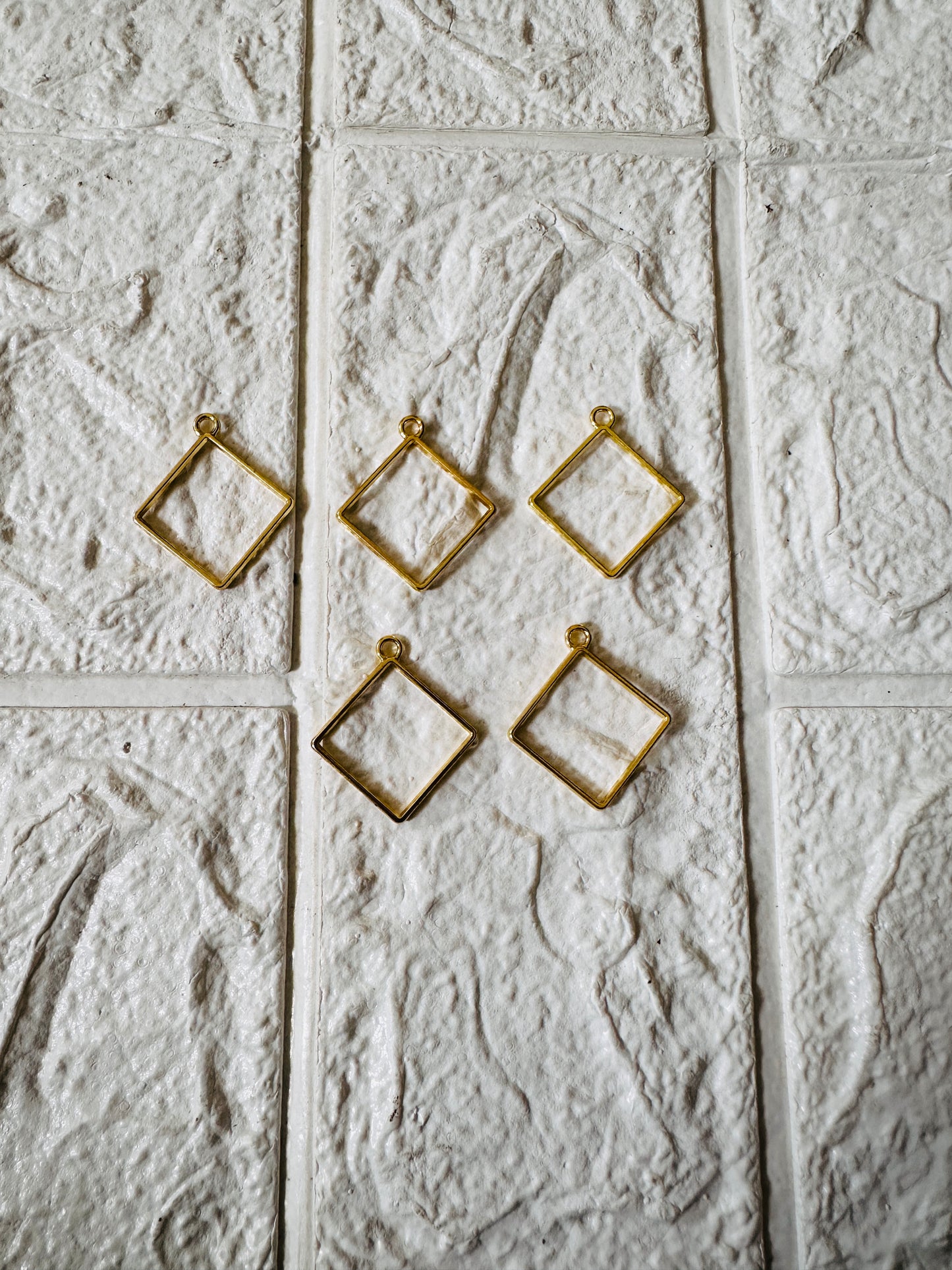 Square bezels 5pc