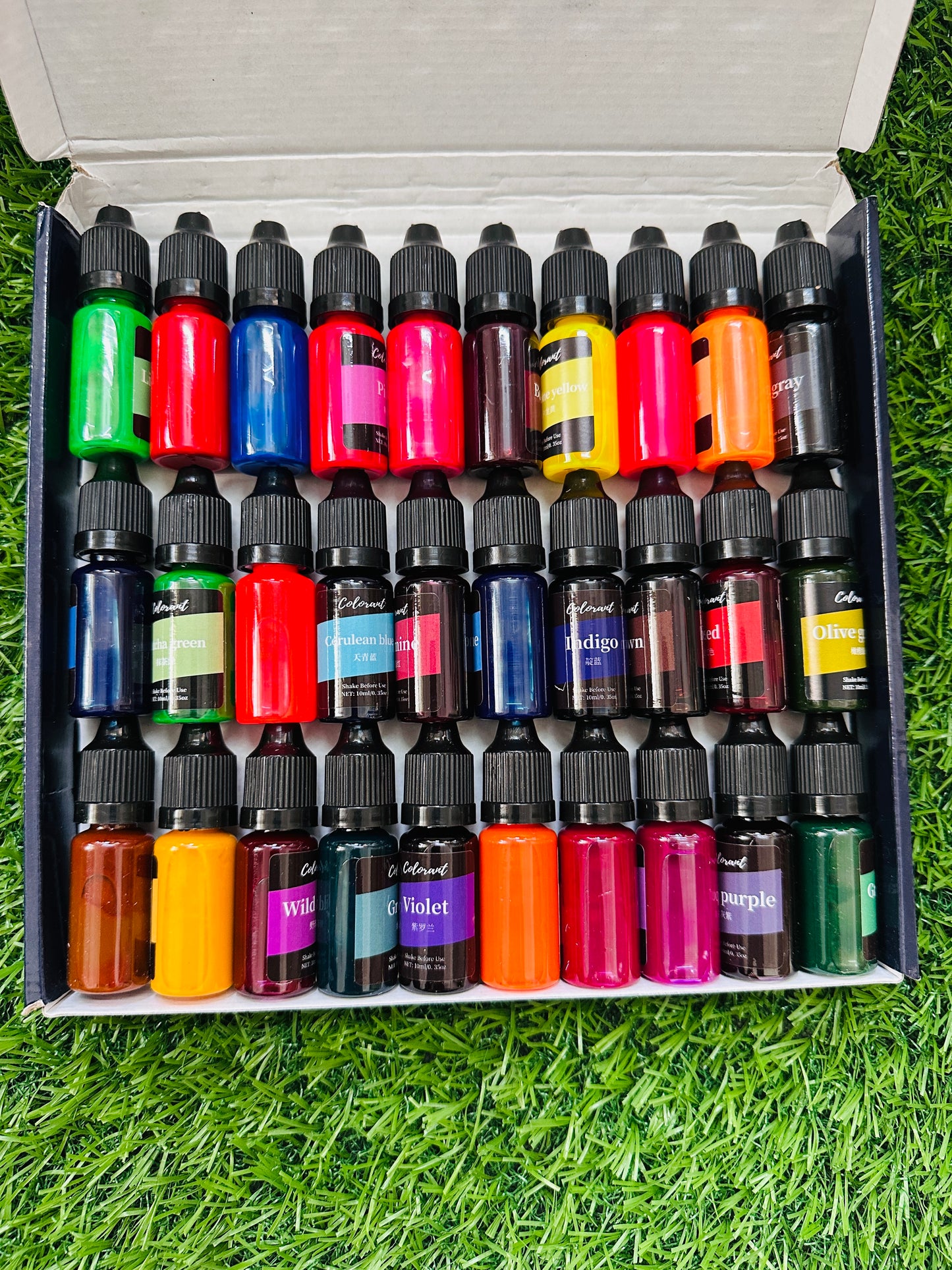 Candle, Soap & Mould Coloring Pigment Combo set of 30