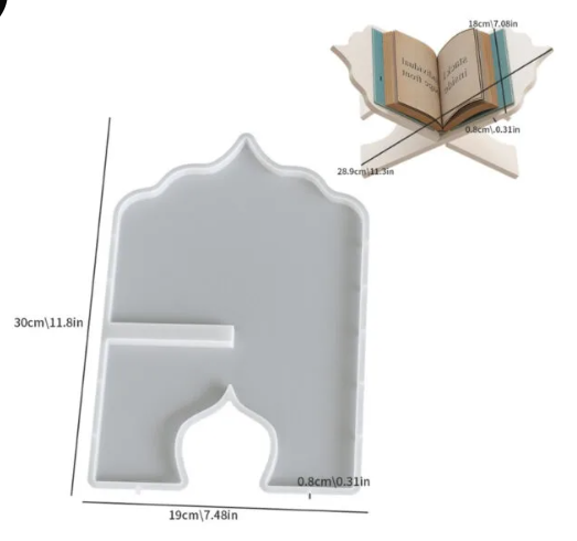 Arabic Book Stand Mold
