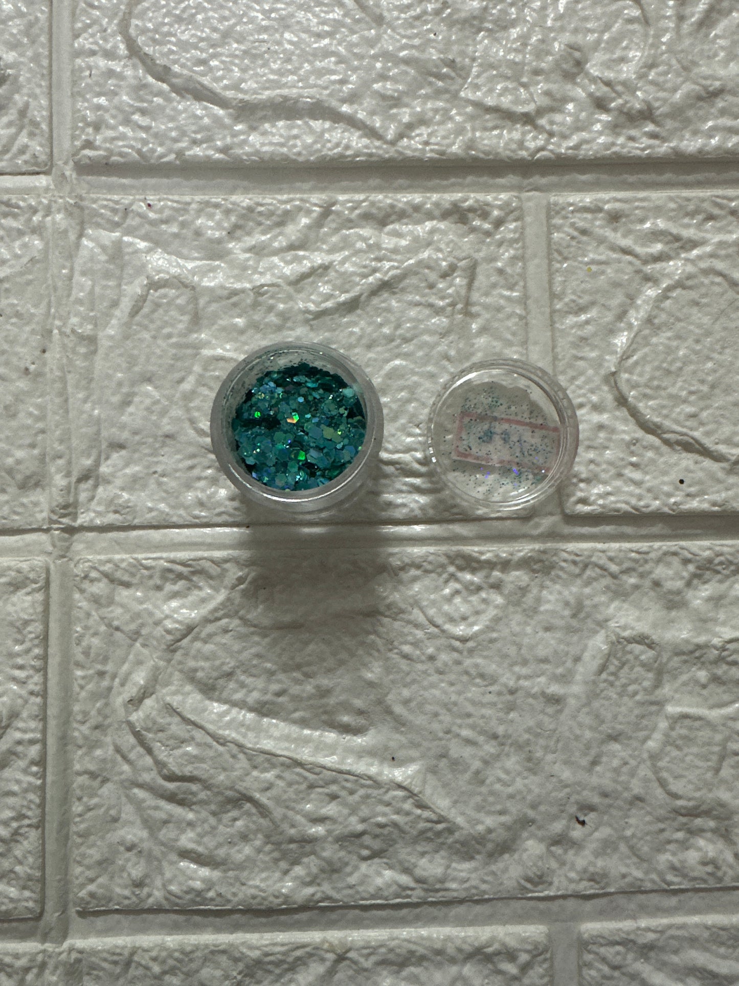 Turquoise blue Glitter