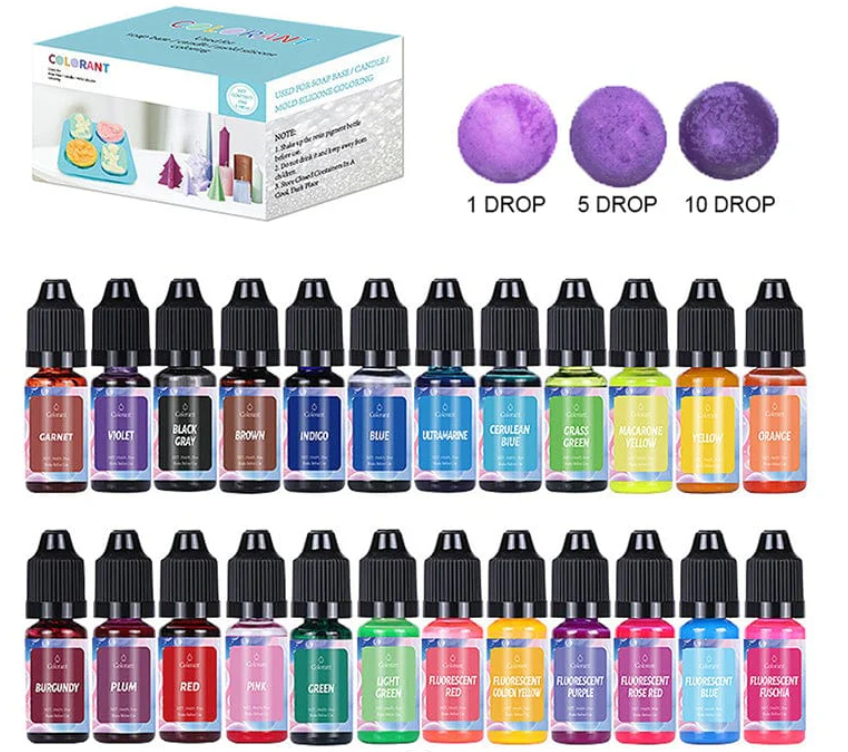 Candle, Soap & Mould Coloring Pigment