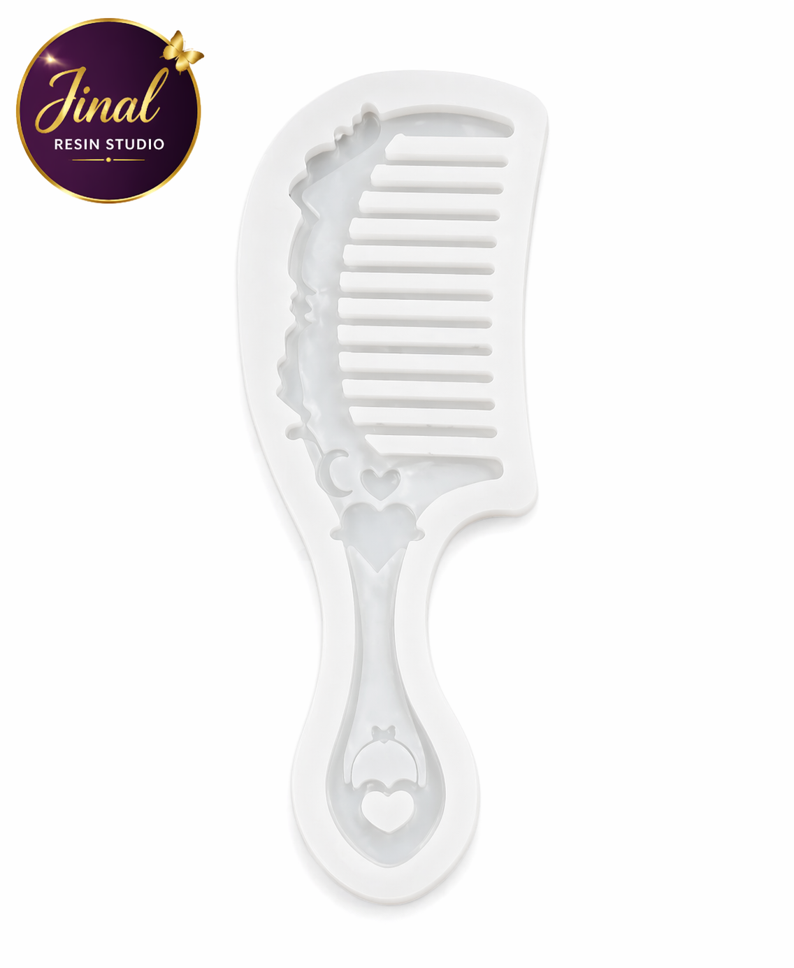 7" Designer Comb Handmade Mould