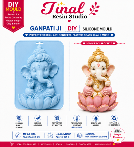 Premium Ganpati Ji DIY Mould