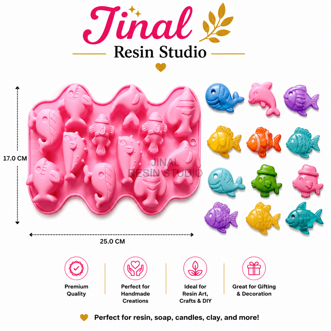12 Cavity Mix Fish