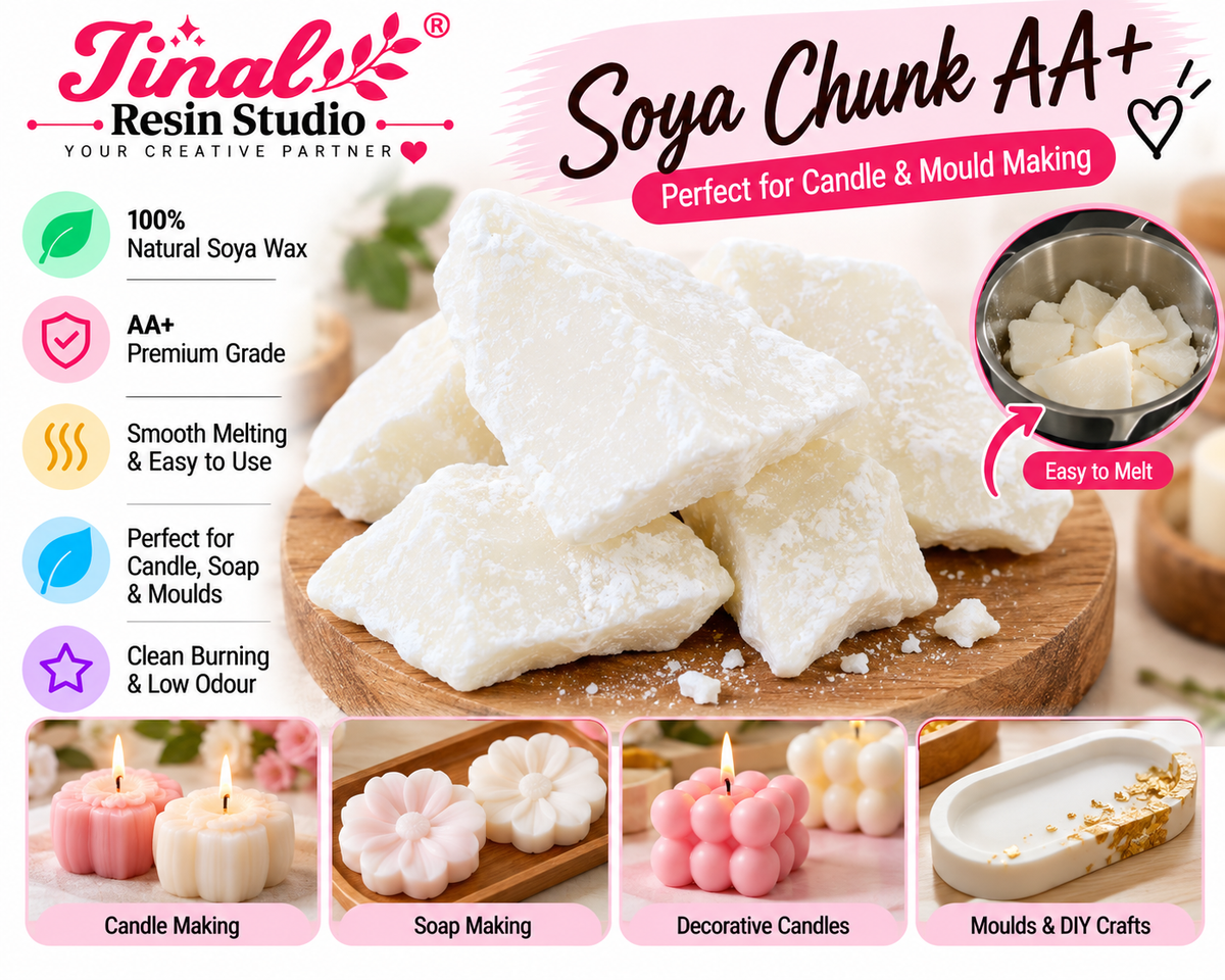 Soya Chunk AA+ for Candle Moulds
