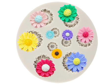 Daisy Wild Chrysanthemum Flower mould