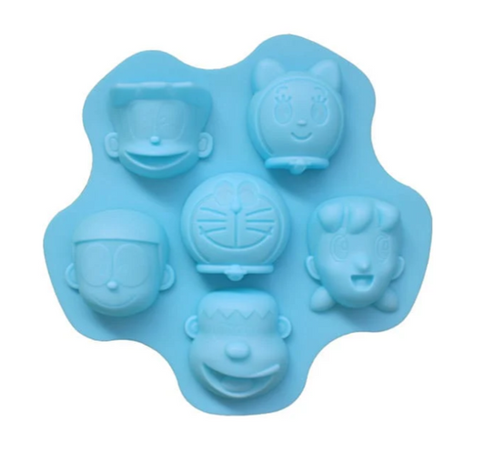 6 Cavity Doraemon Anime Character Face