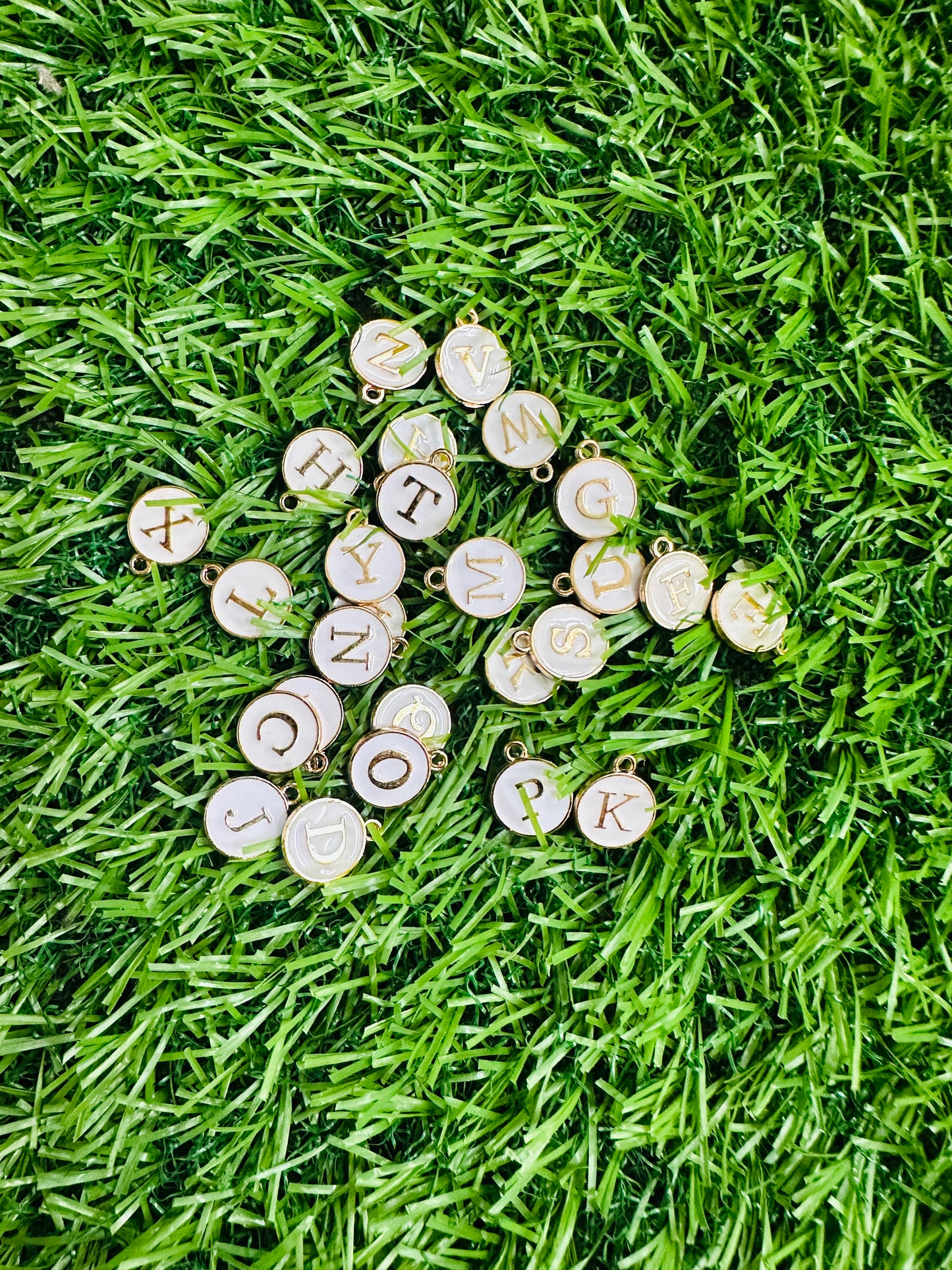 Alphabet charms