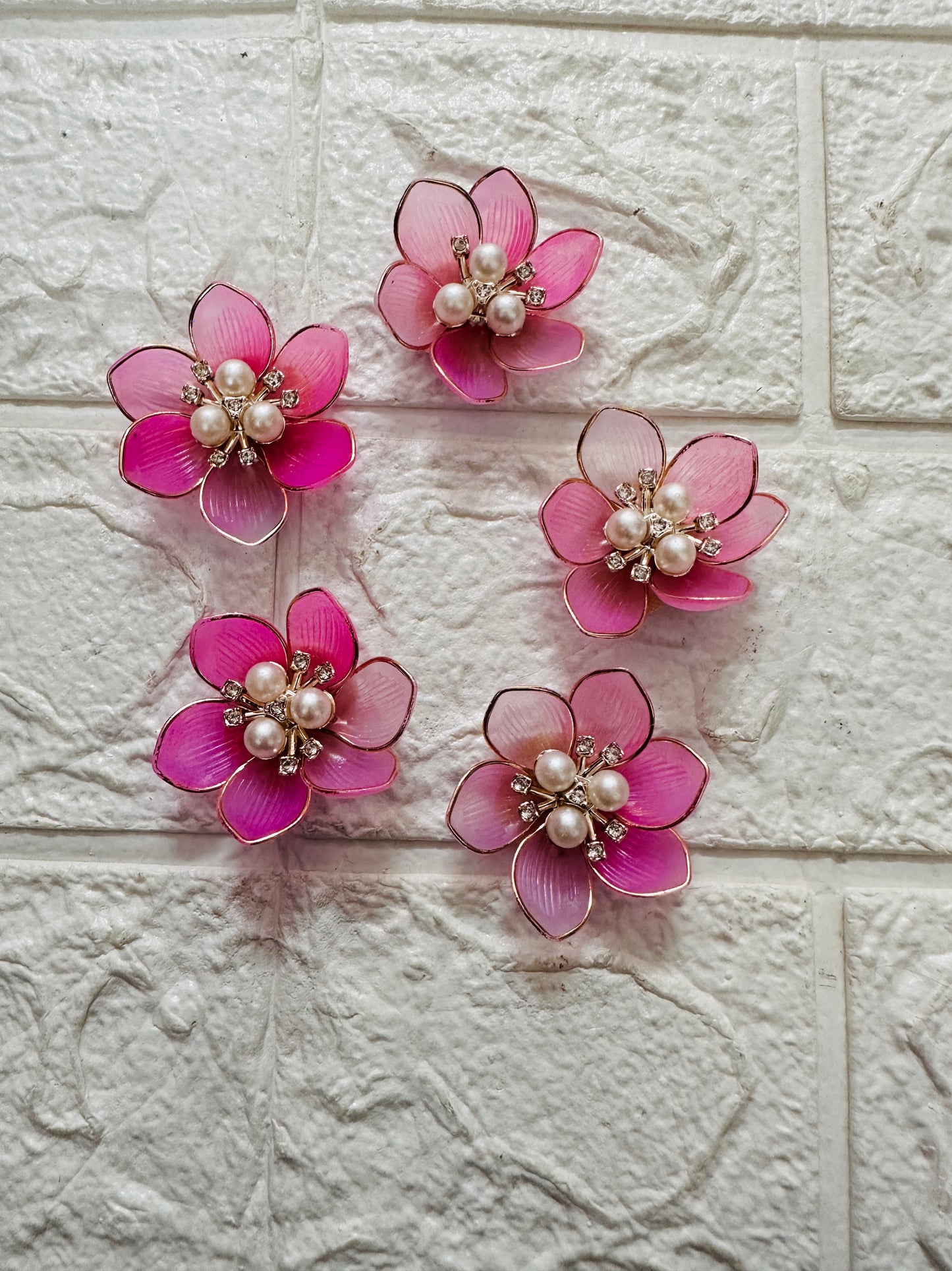 Artificial flowers 5 pcs