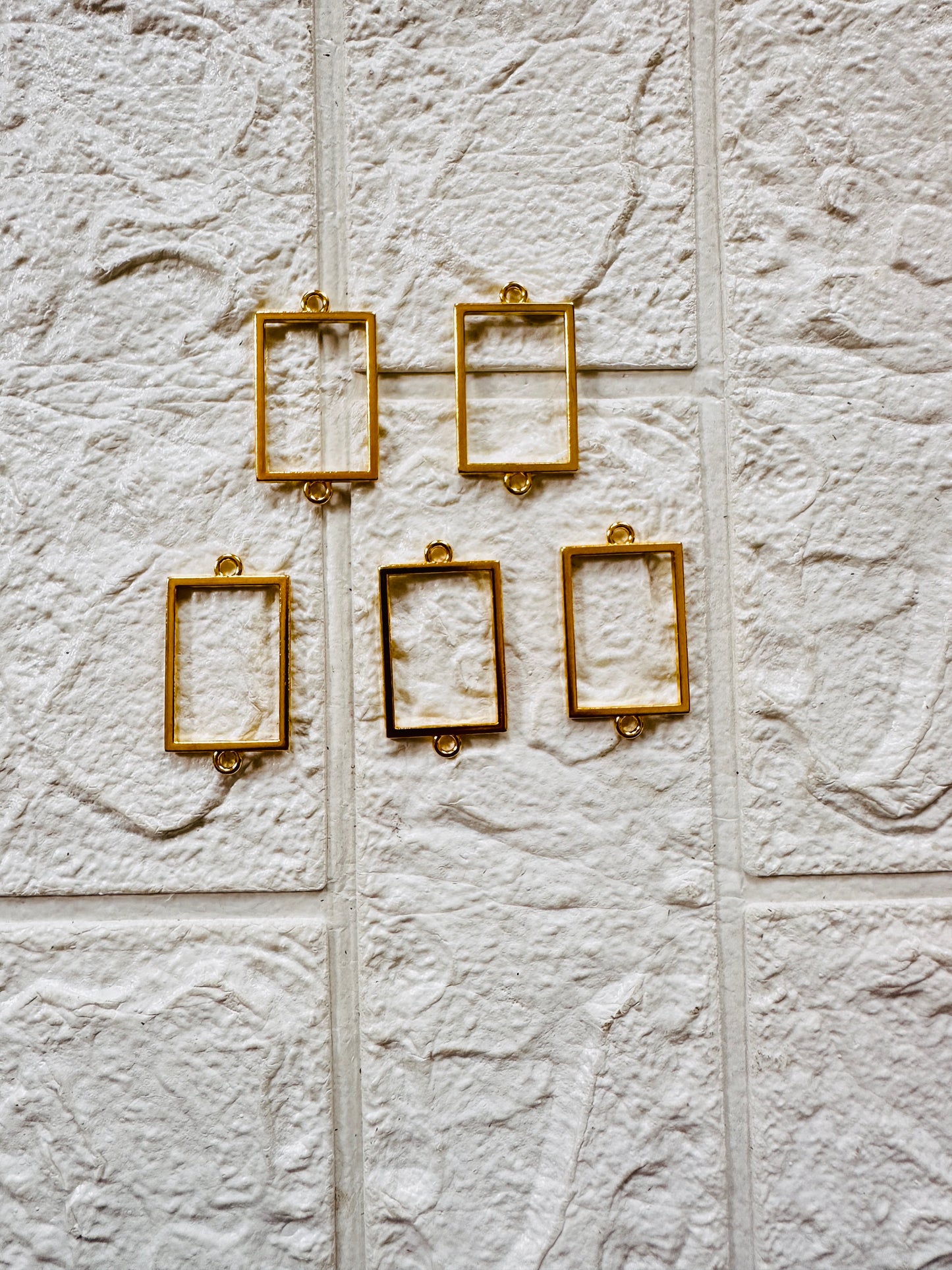 Gold Rectangle RAKHI & BRACELET