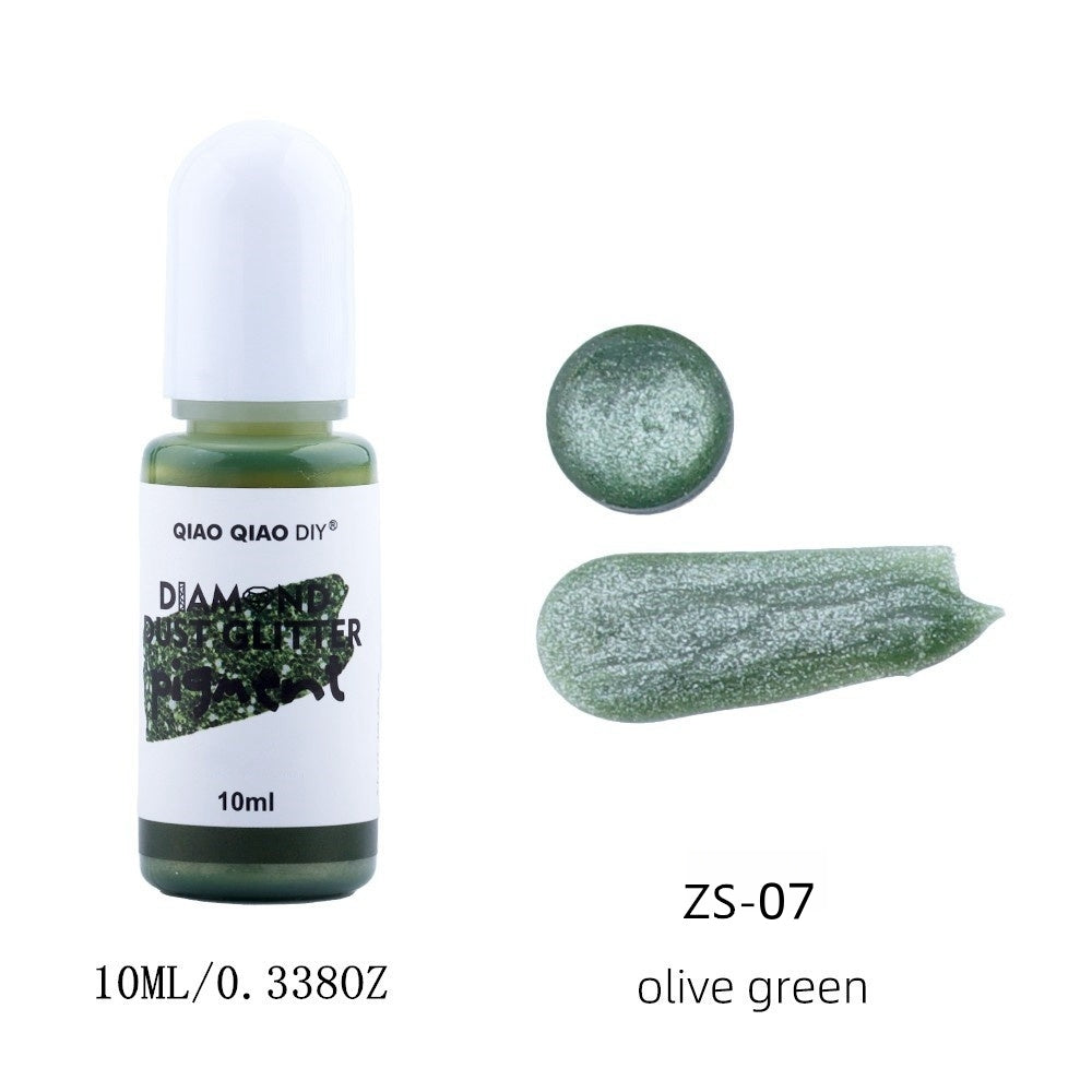 Diamond Dust Olive Green Pigment
