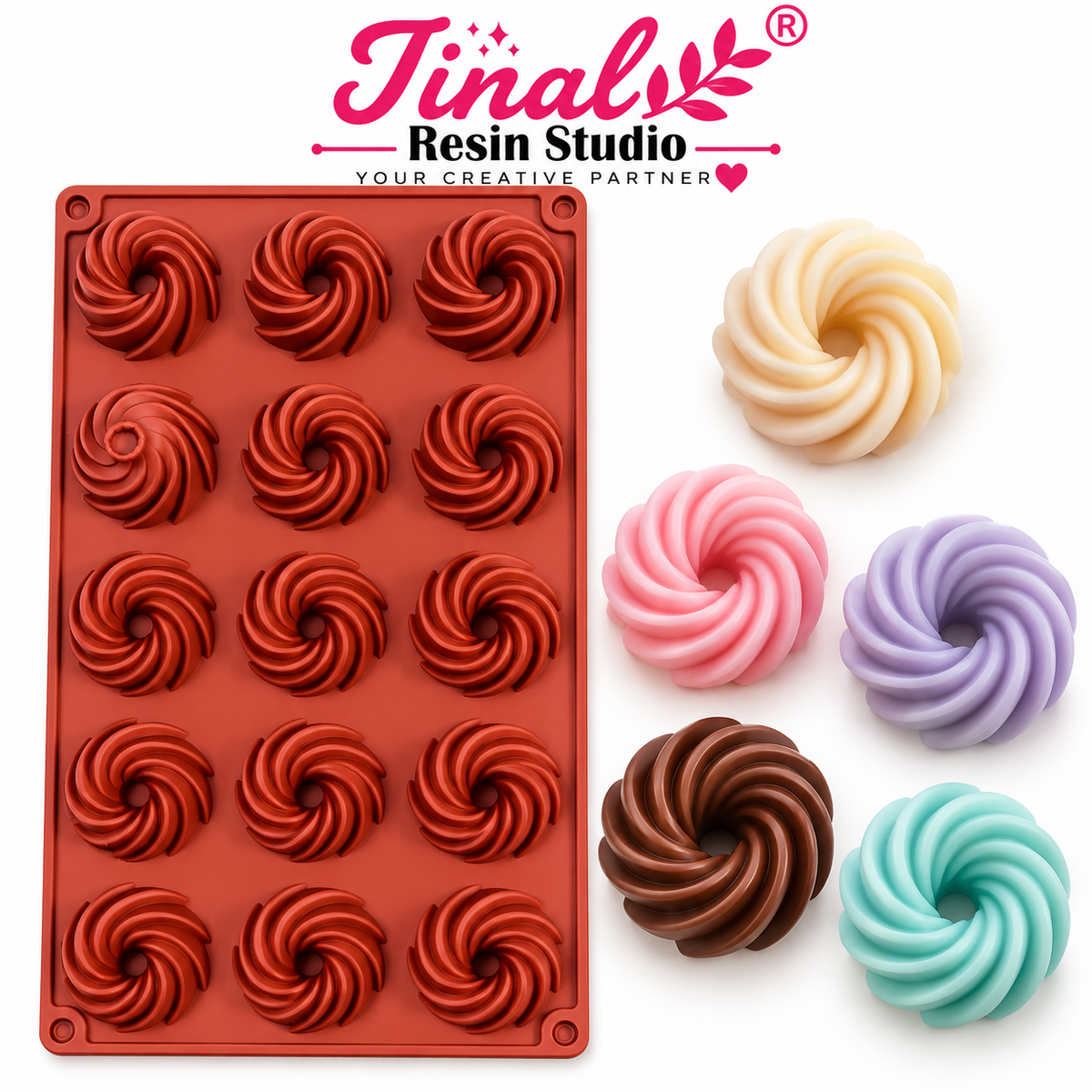 12 Cavity DIY Donut mould