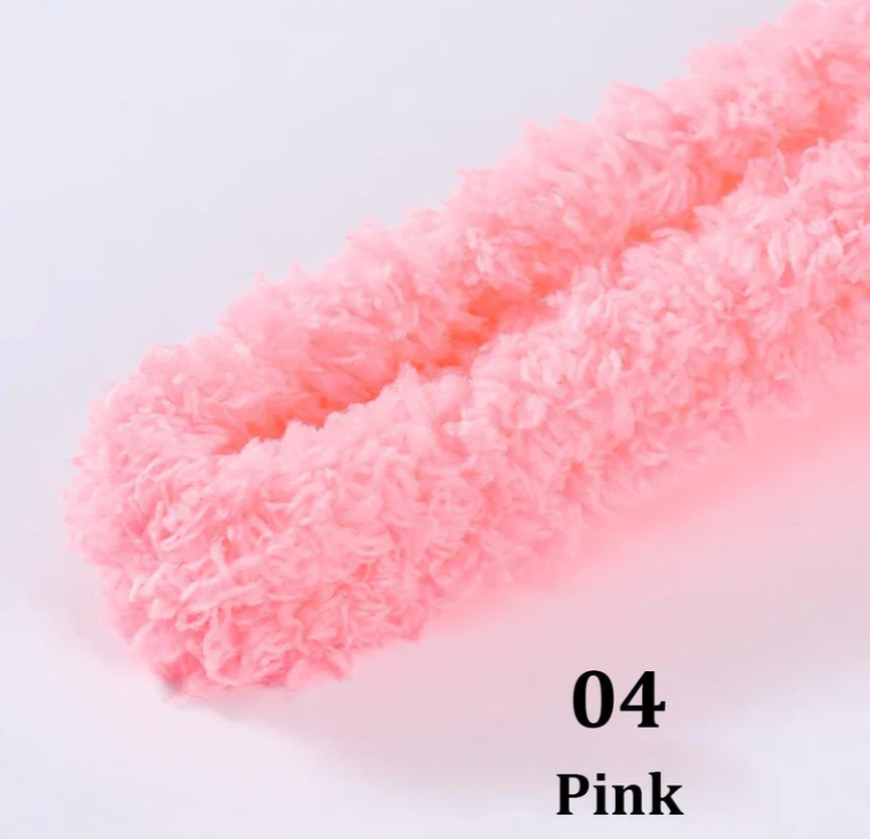 Coral Fleece Pipe Cleaner (Approx. 1 Meter)