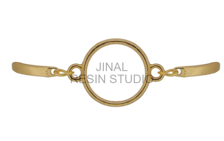 1Pc Round Bracelet Bezel