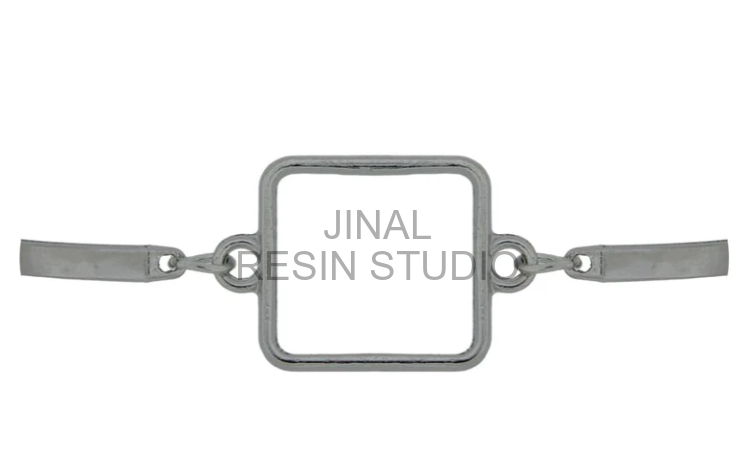1Pc Square Bracelet Bezel