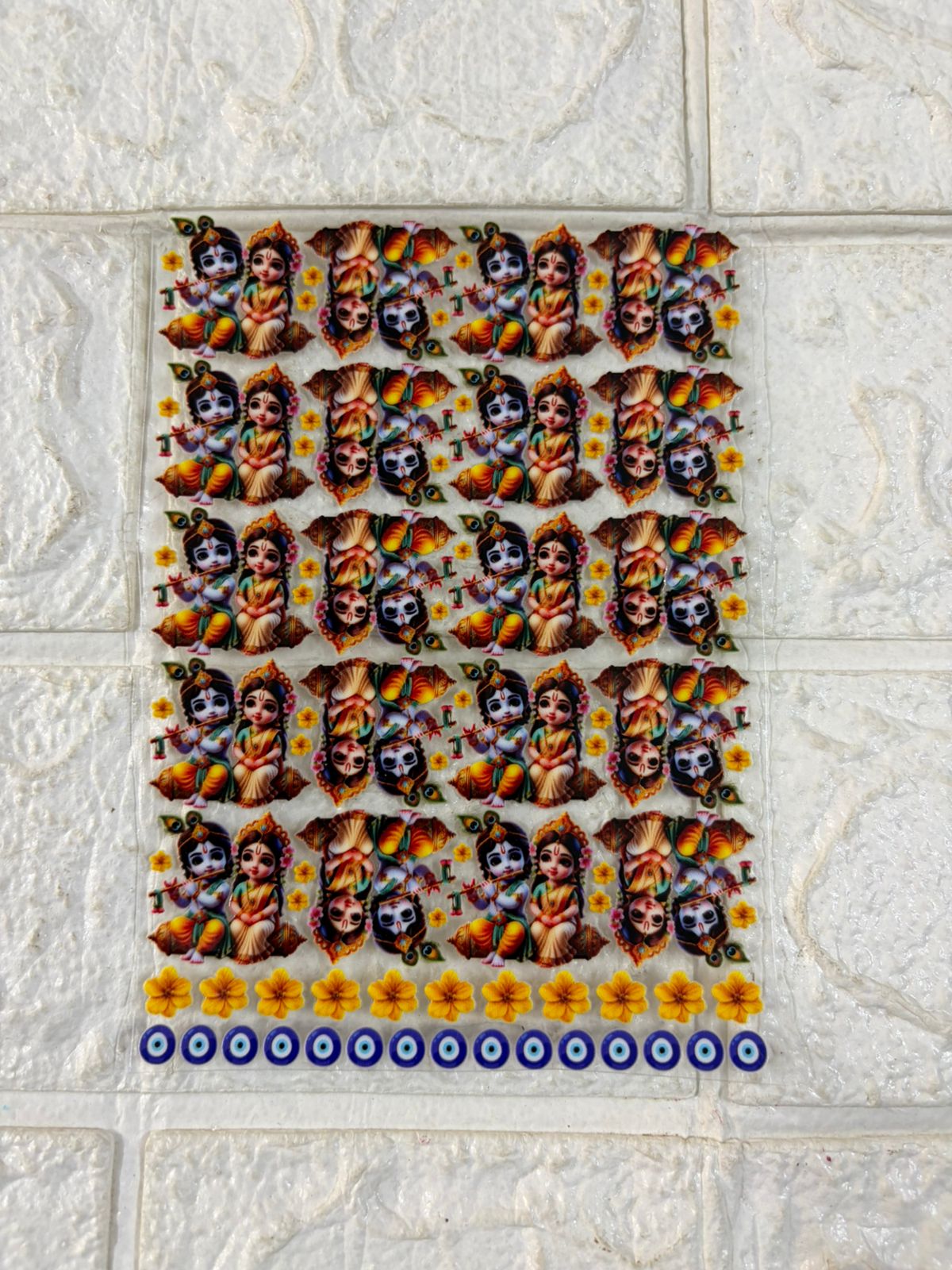 Shree Krishna Ji UV DTF Sticker