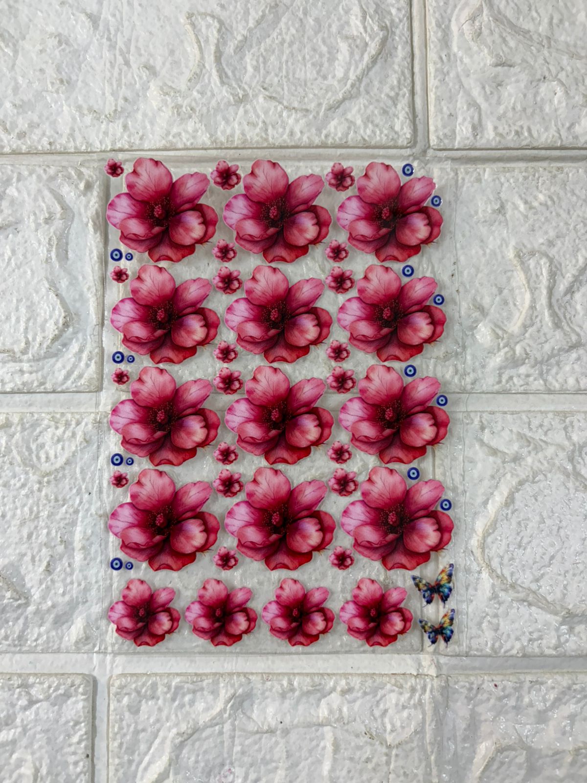 Flower UV DTF Sticker