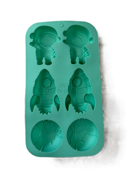 6 Cavity Space DIY Mould