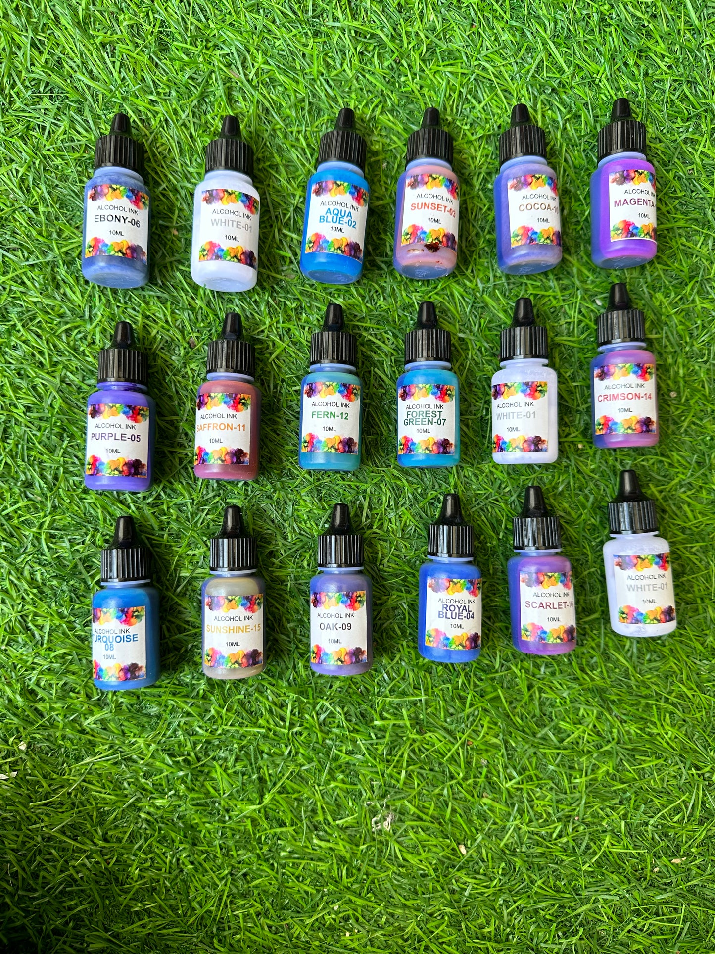 Alcohol ink set