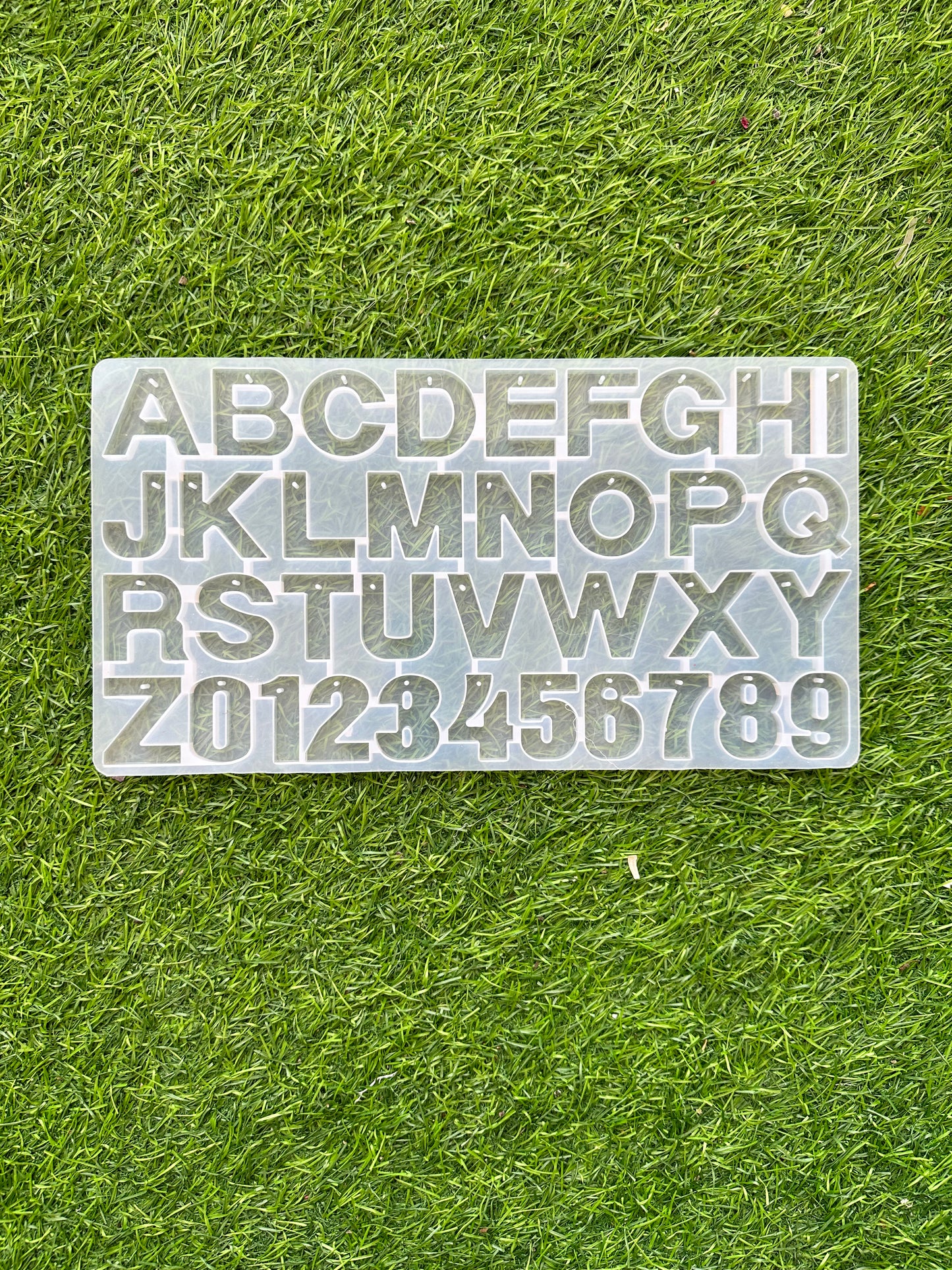Alphabet mould