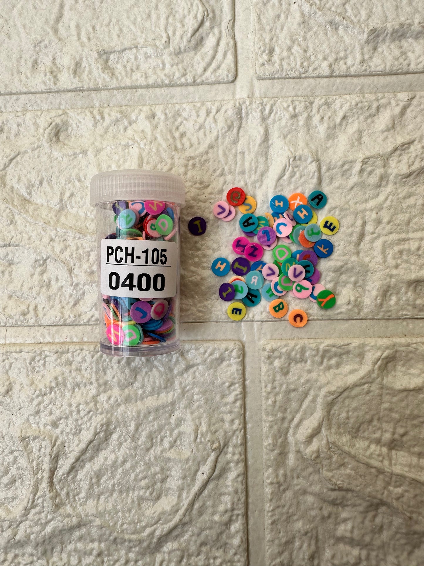 Alphabet Polymer chips