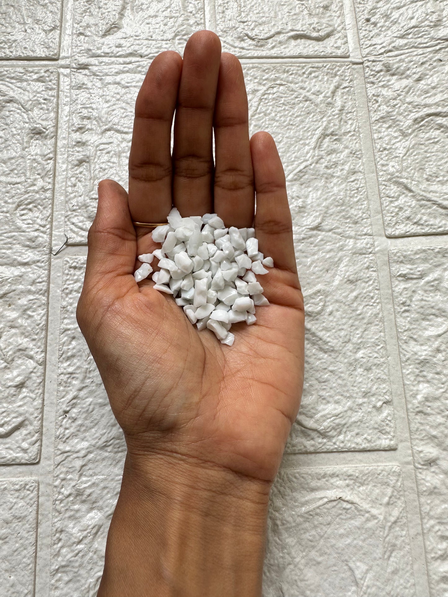 white stone
