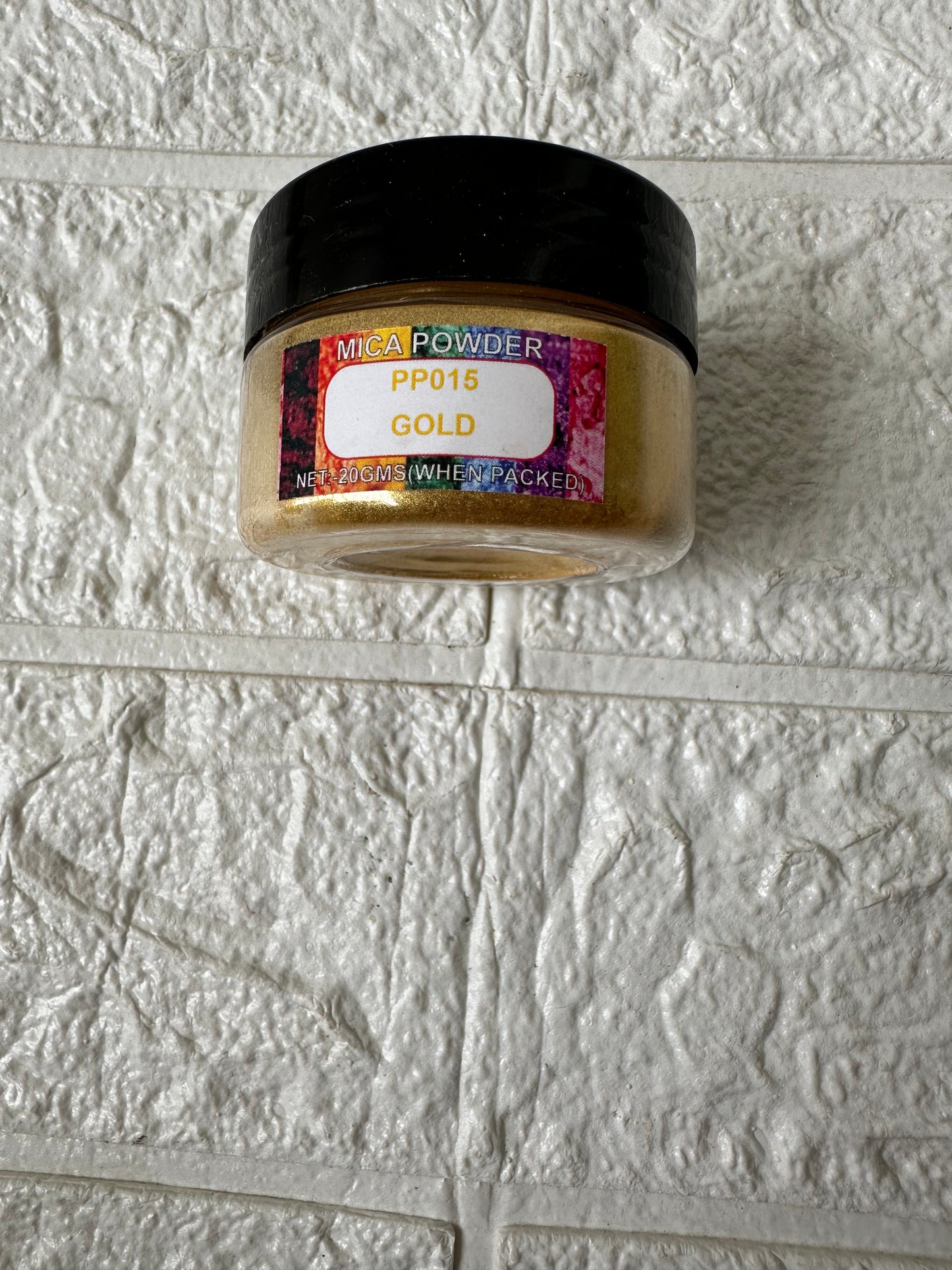 Golden pearl mica powder