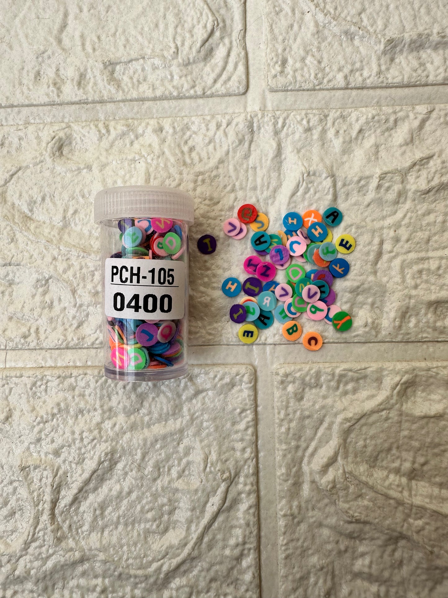 Alphabet Polymer chips