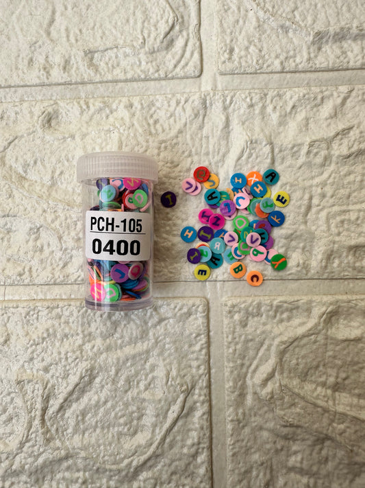 Alphabet Polymer chips