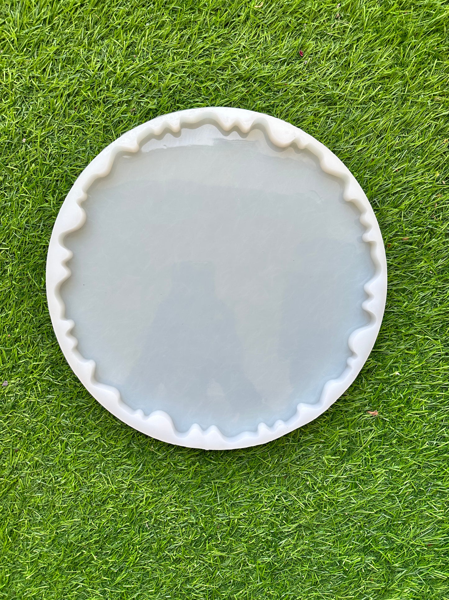 Agate zigzag circle mould