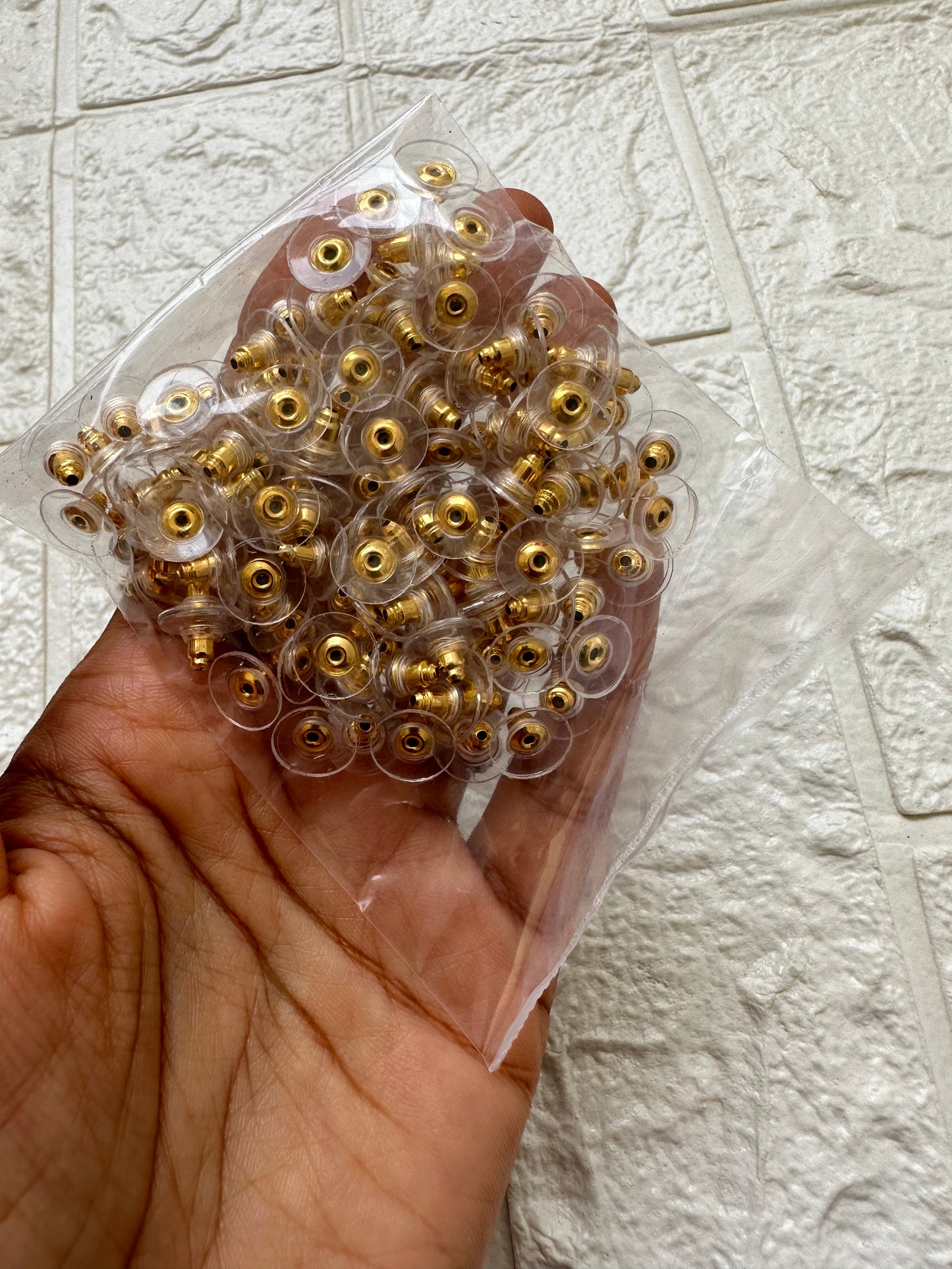Earring push back hook