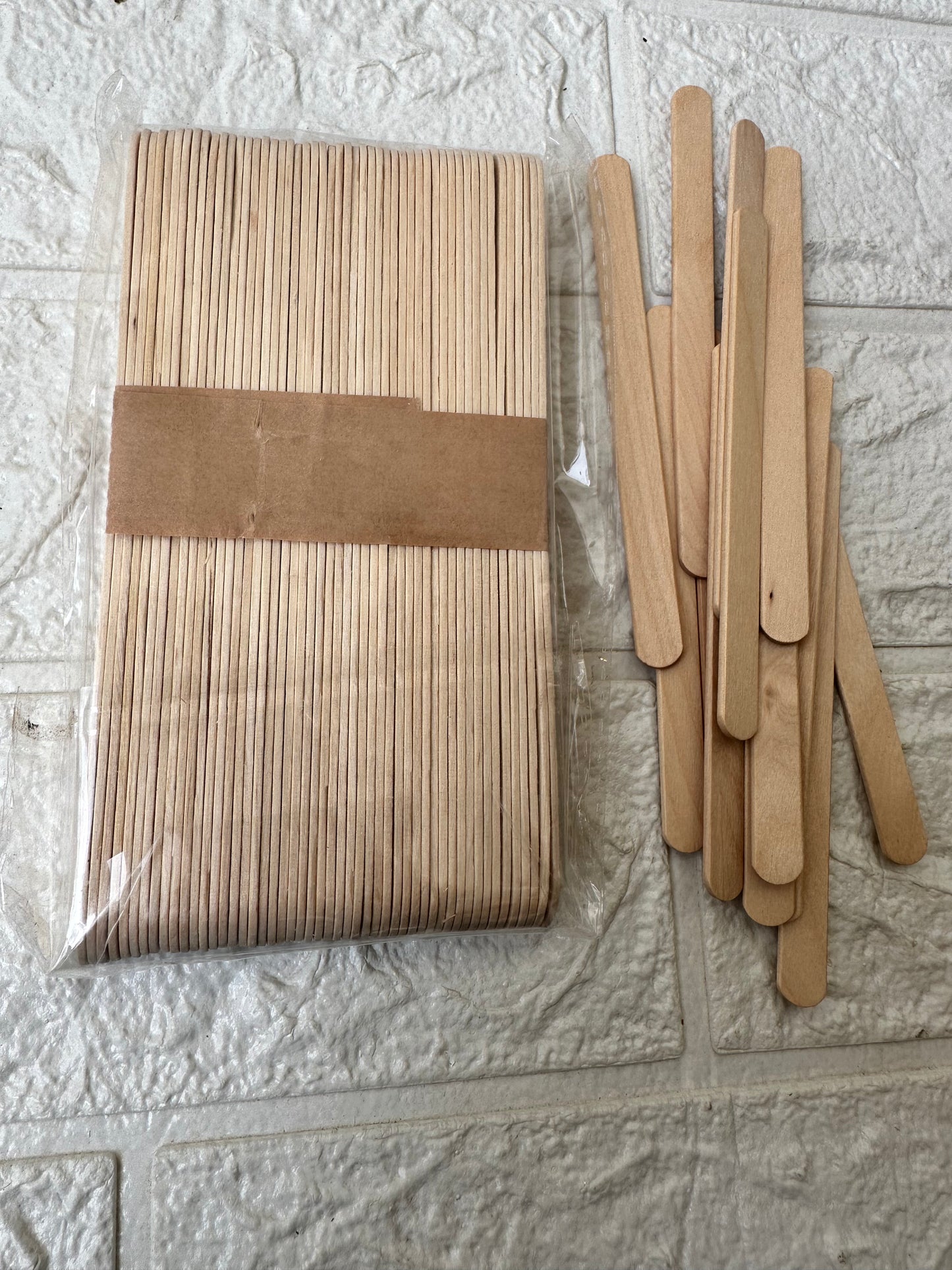 Wooden mixing big sticks