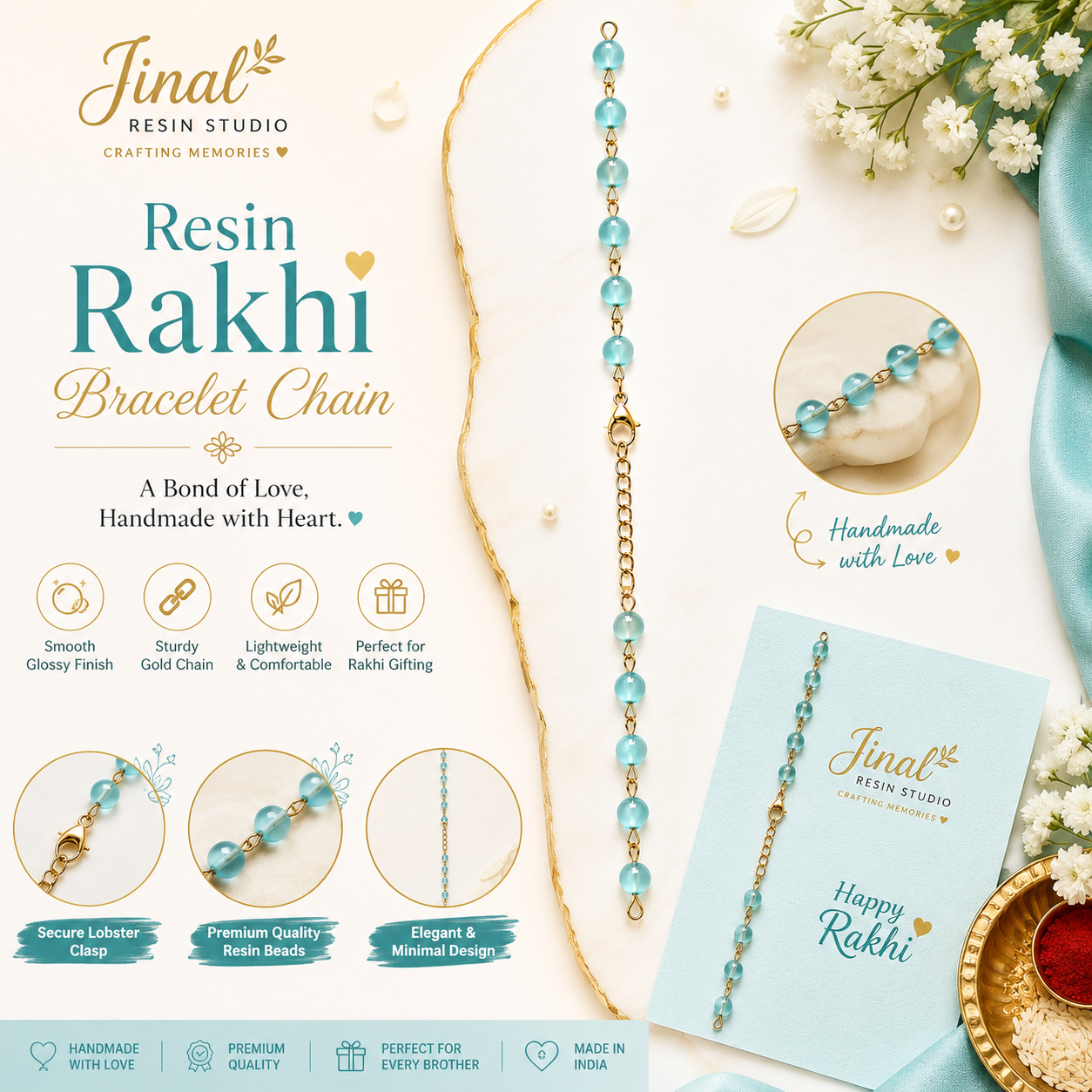 Rakhi Bracelet & Chain