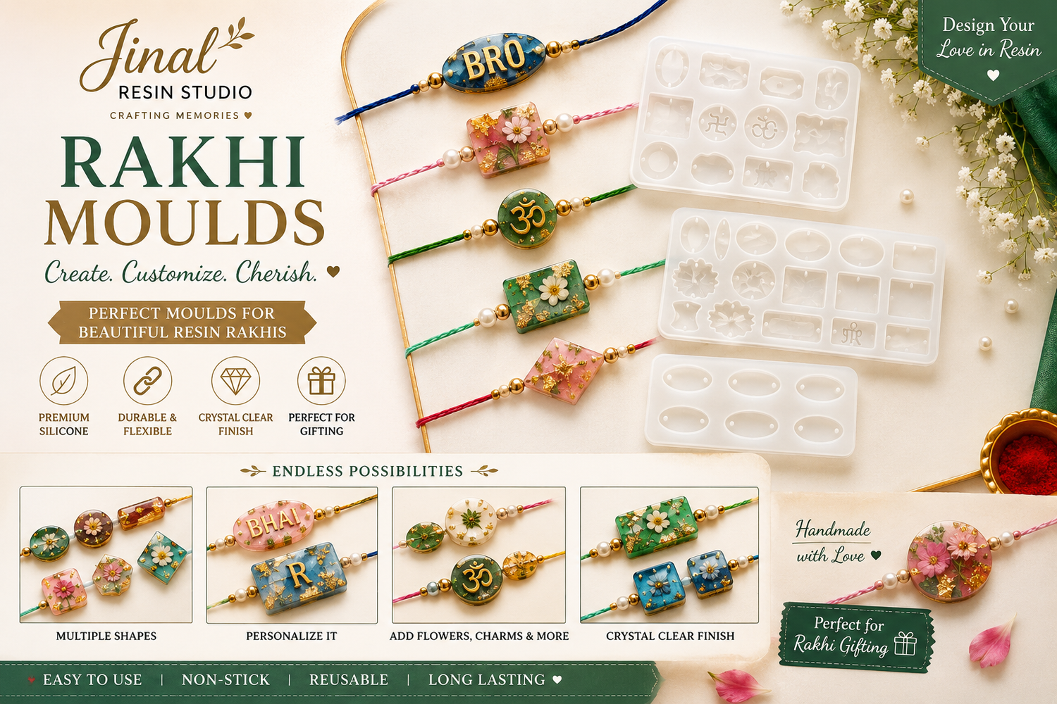 Rakhi mould