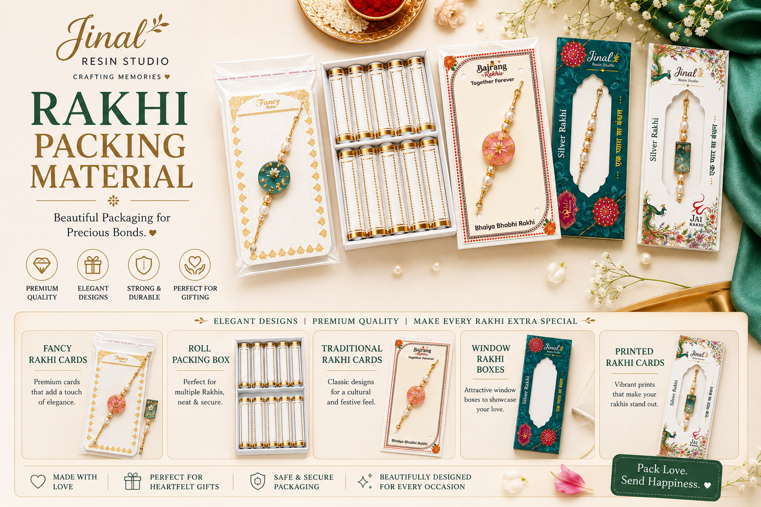 Rakhi Packing Material