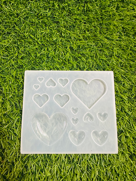 14 in 1 Big Heart mould