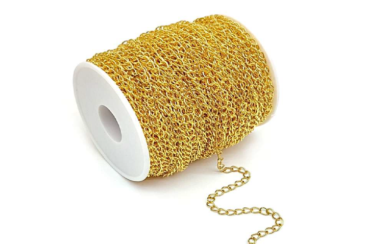 Gold Chain 10mm – 1 Meter