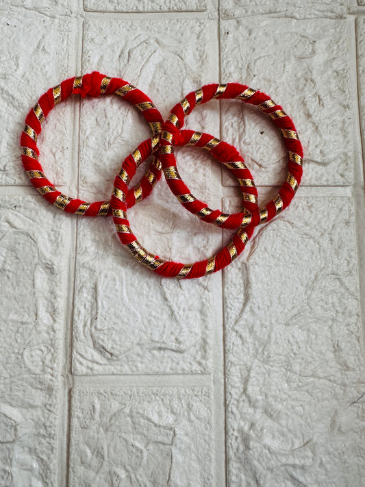 Decorative Subh labh ring 3”